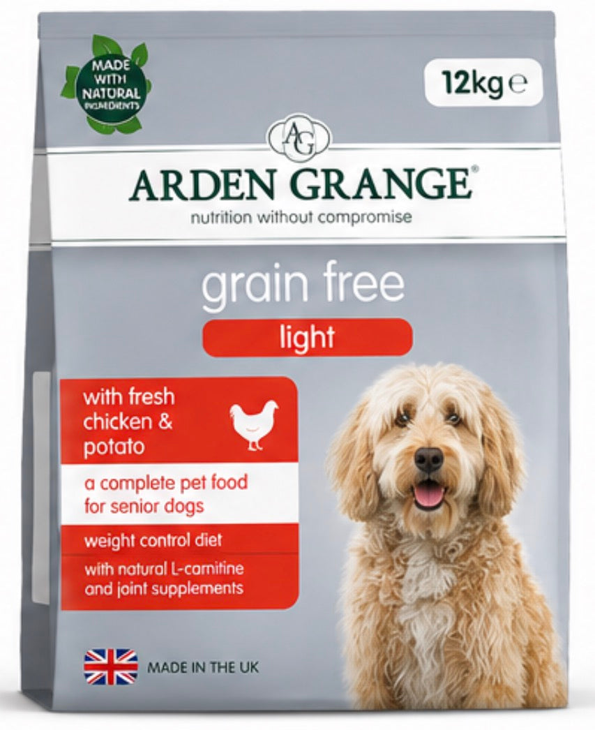 Arden Grange Grain Free Light Chicken 12kg
