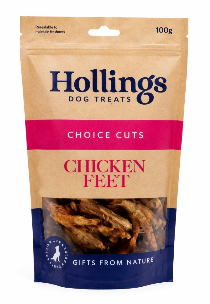 Hollings Chicken Feet 100g