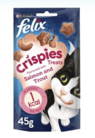 FELIX Crispies Salmon and Trout Cat Treats