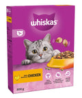 Whiskas 1+ Complete Chicken Dry Cat Food (300g)