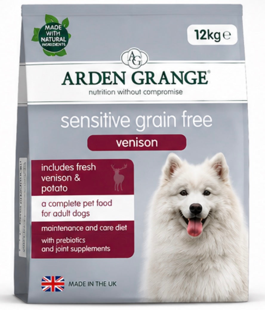 Arden Grange Sensitive Grain Free Venison 12kg