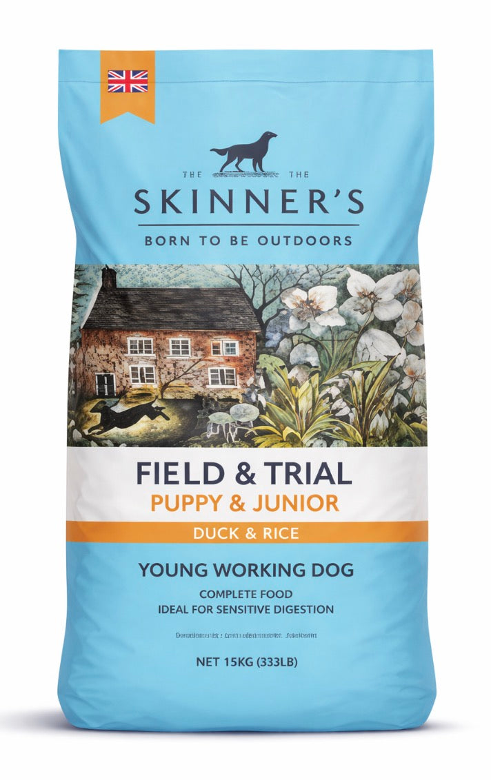 Skinner's Field & Trial Puppy & Junior Duck and Rice 15kg