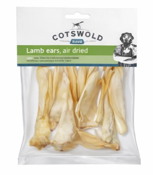 Cotswold Raw Lamb Ears Without Fur 100g