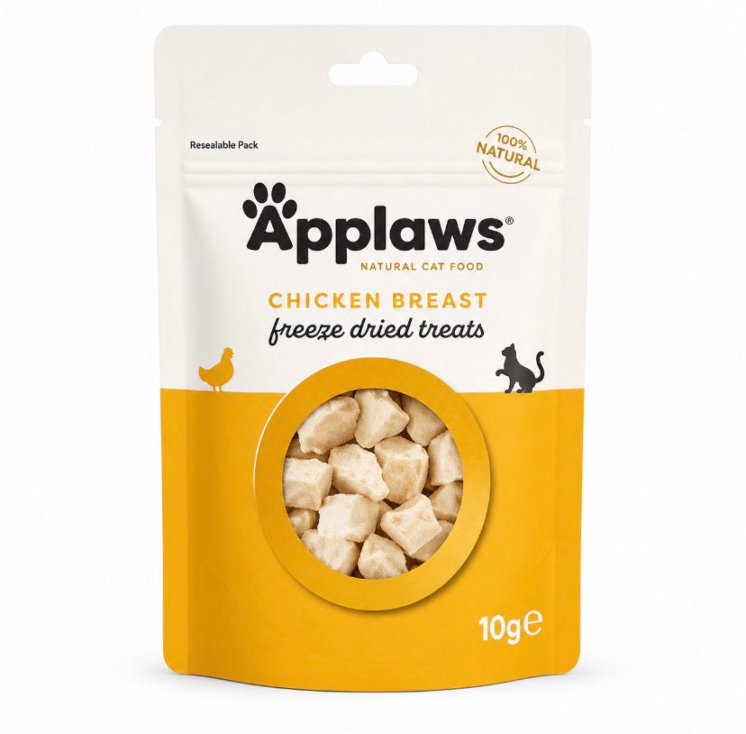 Applaws Natural Freeze Dried Chicken Breast Cat Treats 10g