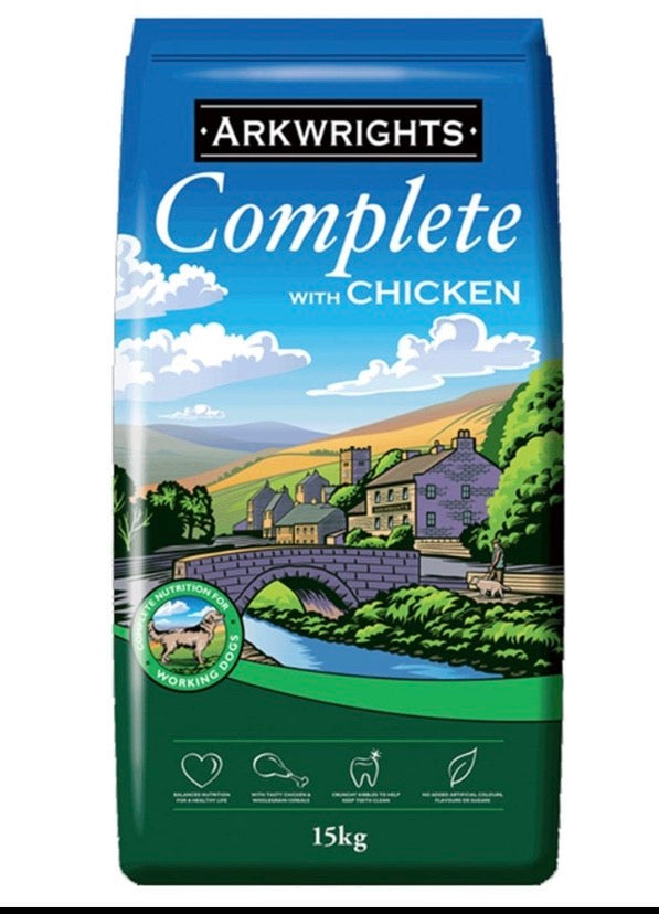 ARKWRIGHTS COMPLETE CHICKEN 15KG