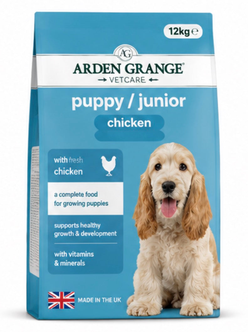 Arden Grange Puppy/Junior Chicken 12kg