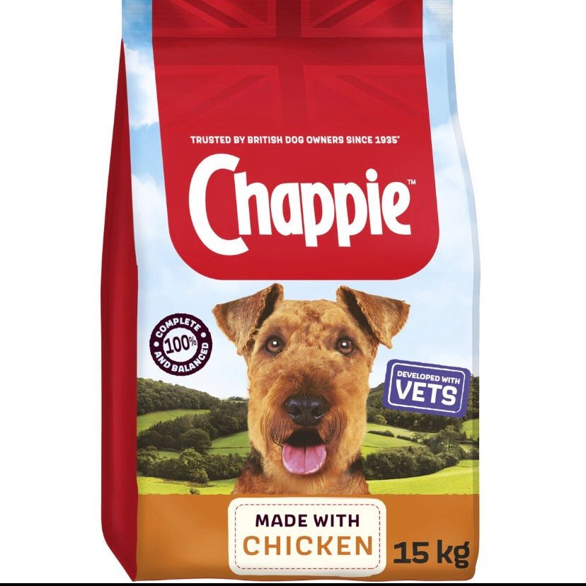 CHAPPIE COMPLETE DRY DOG FOOD 15KG