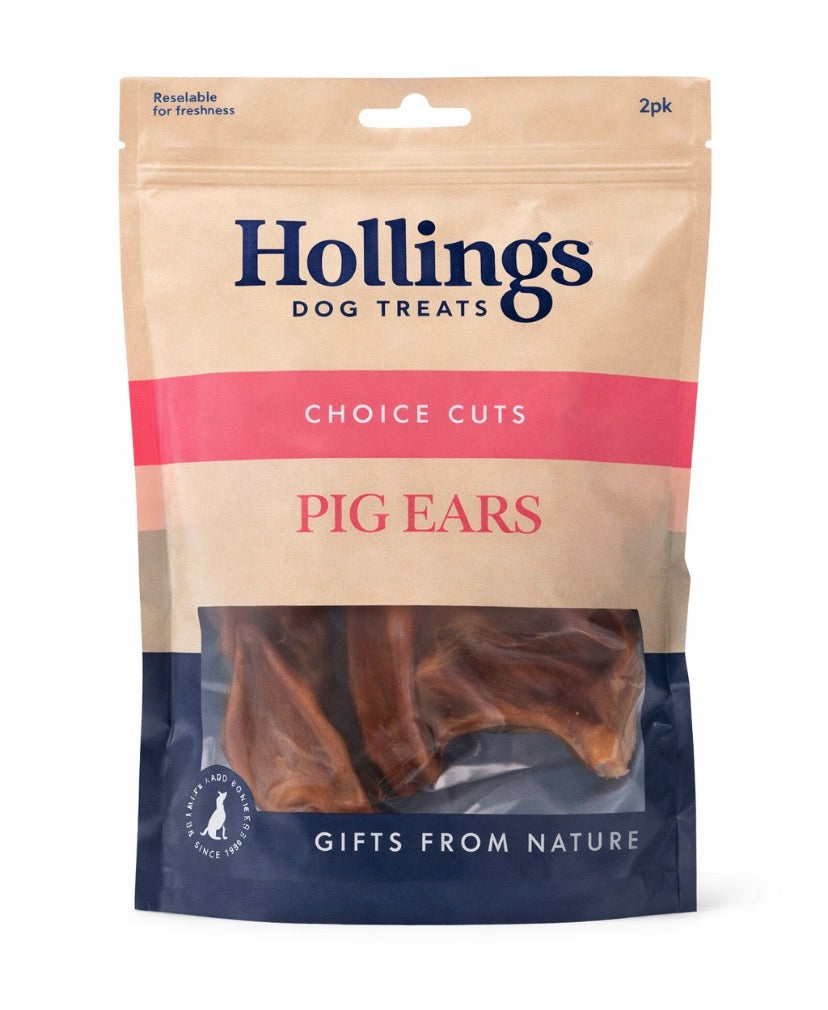 Hollings Pigs Ears 2pk
