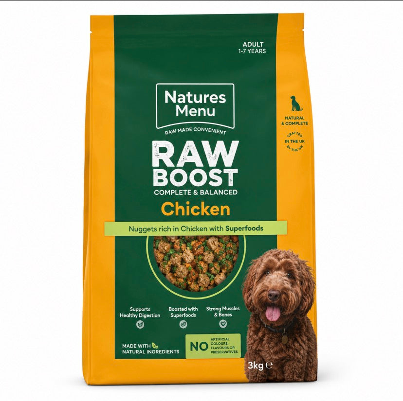 Natures Menu Raw Boost Chicken 3kg