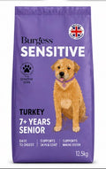 Burgess Sensitive Turkey Senior 7+ Years (12.5kg)