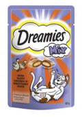 Dreamies Mix Cat Treats with Tasty Chicken & Delectable Duck