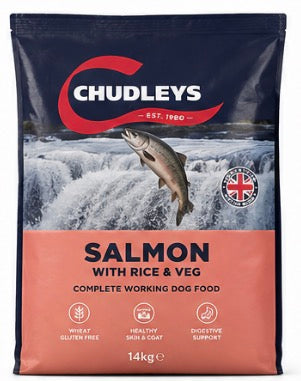 Chudleys Salmon with Rice & Veg 14kg