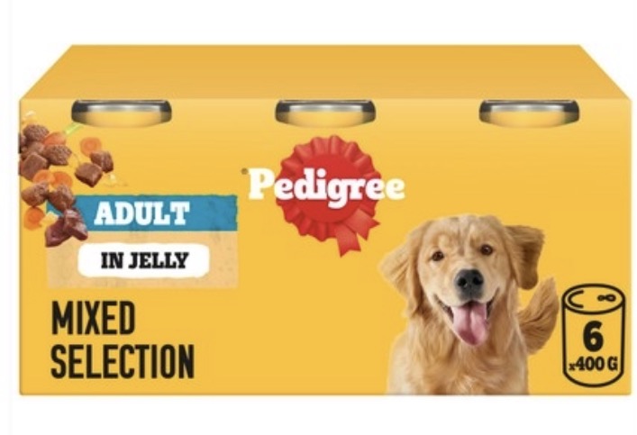 Pedigree Chum Wet Dog Food in Jelly 12 x 400g