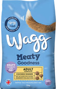 Wagg Meaty Goodness Adult Complete Chicken Dry Dog Food – 12kg