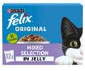 Felix Original Mixed Selection Wet Cat Food – 12 Pack (100g Pouches)