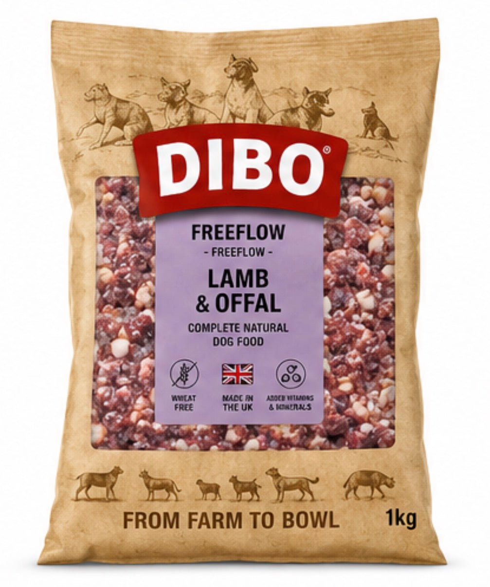 Dibo Freeflow Lamb & Offal 1kg