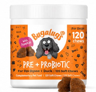Pre & Probiotic Chews Duck 120pk