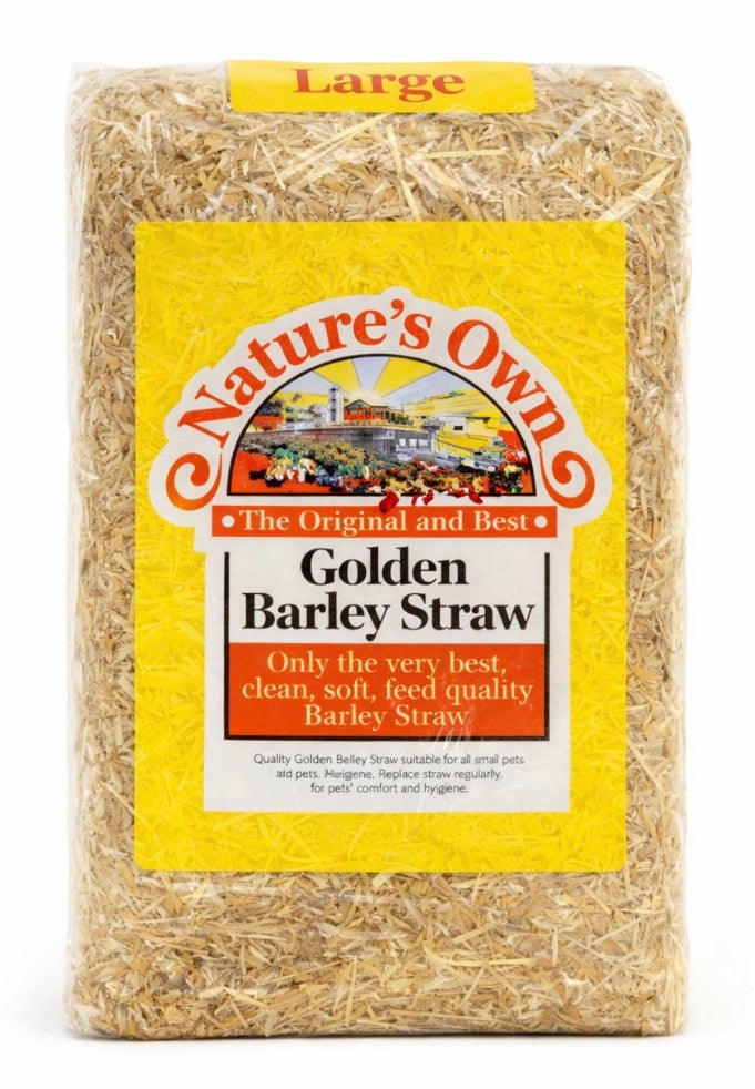 Natures Own Straw Medium 2kg