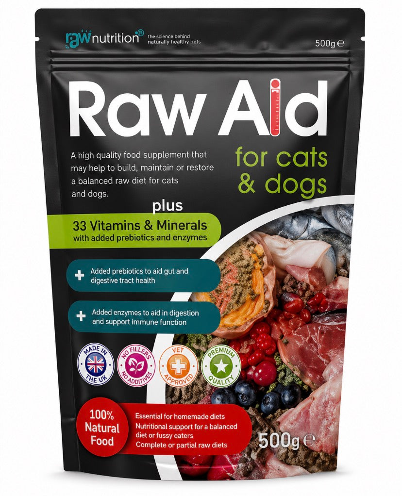 Raw Aid for Dogs & Cats – 500g