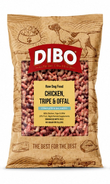 Dibo Chicken, Tripe & Offal 1kg