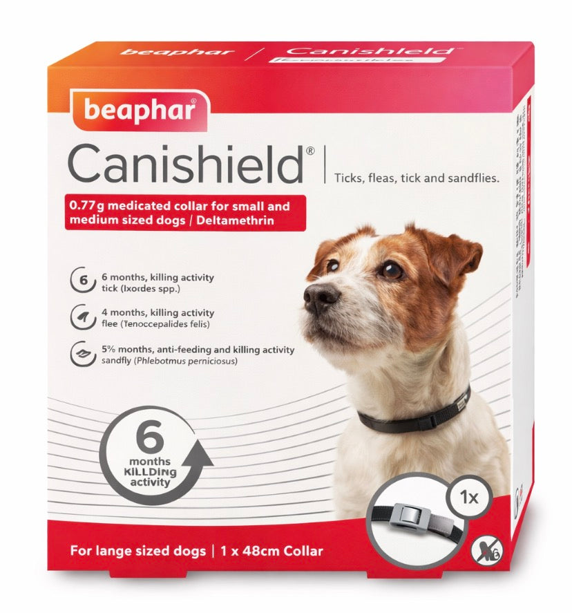 Beaphar Canishield Flea Collar s/m 48cm
