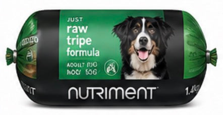 Nutriment Adult Dog Just Raw Tripe Chubb – 1.4kg