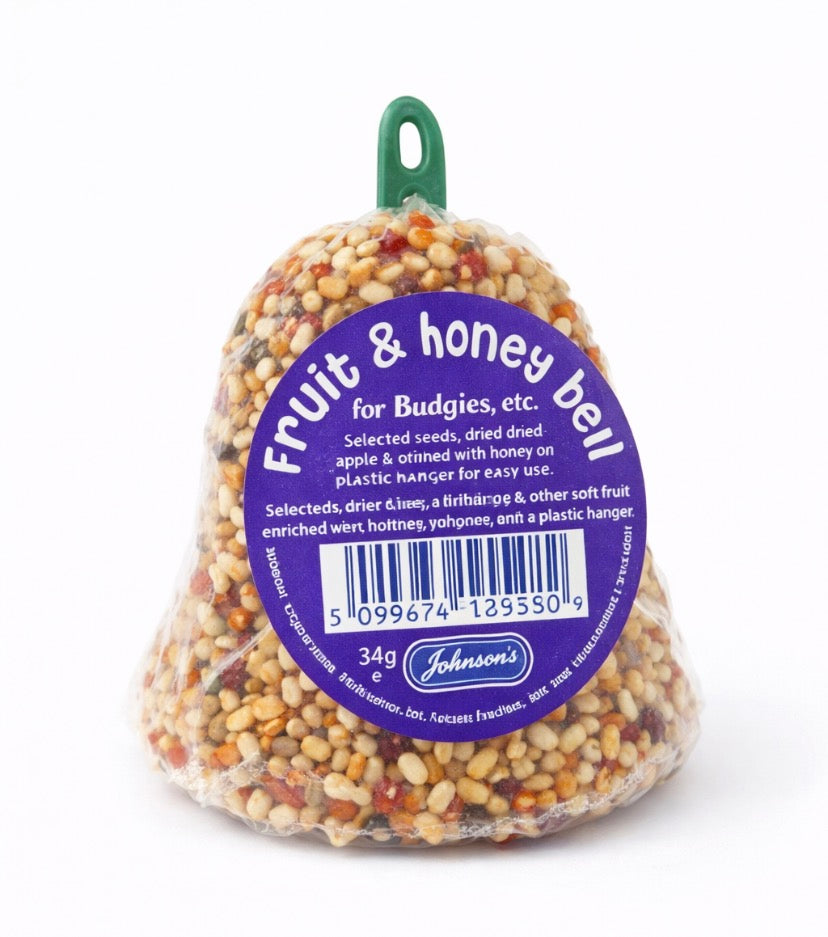 Johnson's Budgie Fruit & Honey Bell 34g