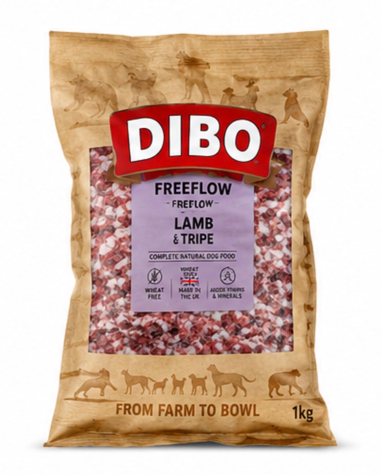 Dibo Freeflow Lamb & Tripe 1kg