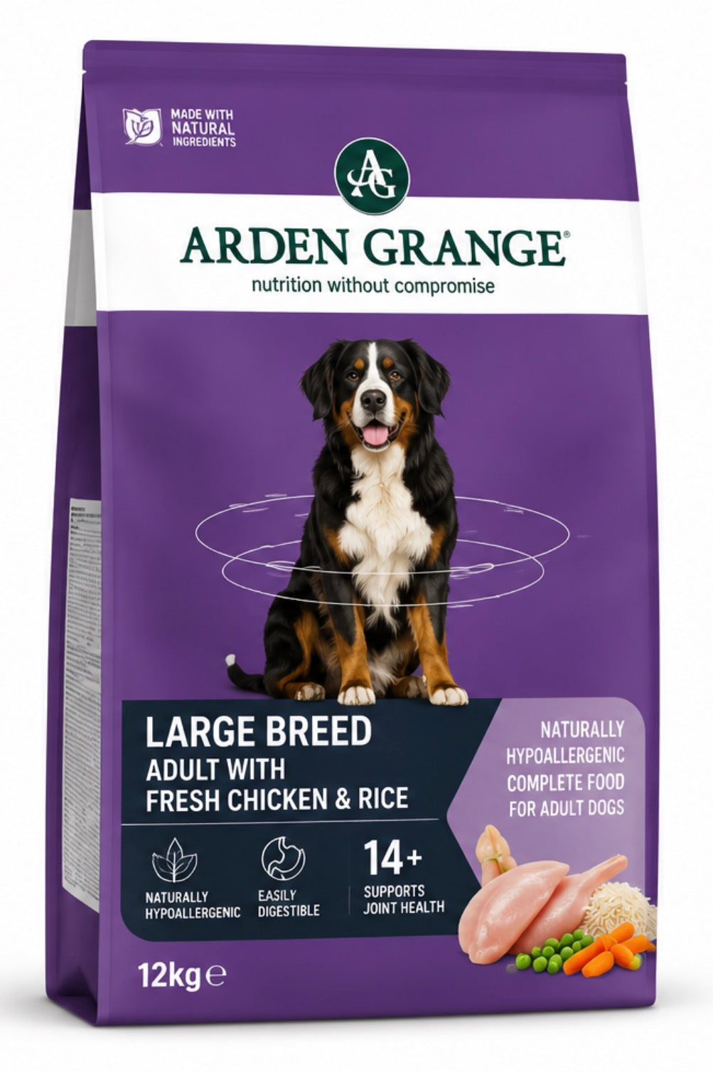 Arden Grange Large Breed Adult Fresh Chicken & Rice 12kg