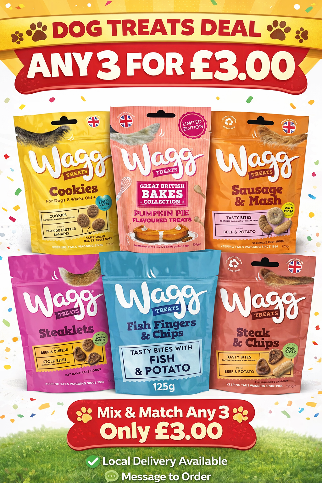 Wagg Mix and match treats